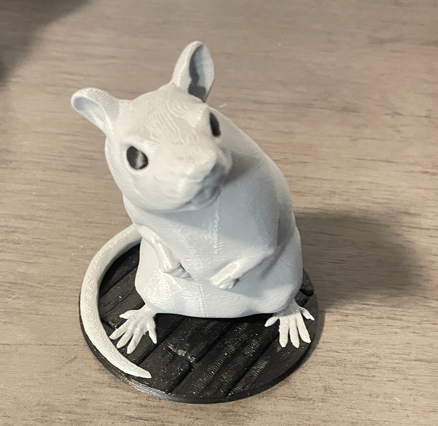 3D Printed Rat Gray