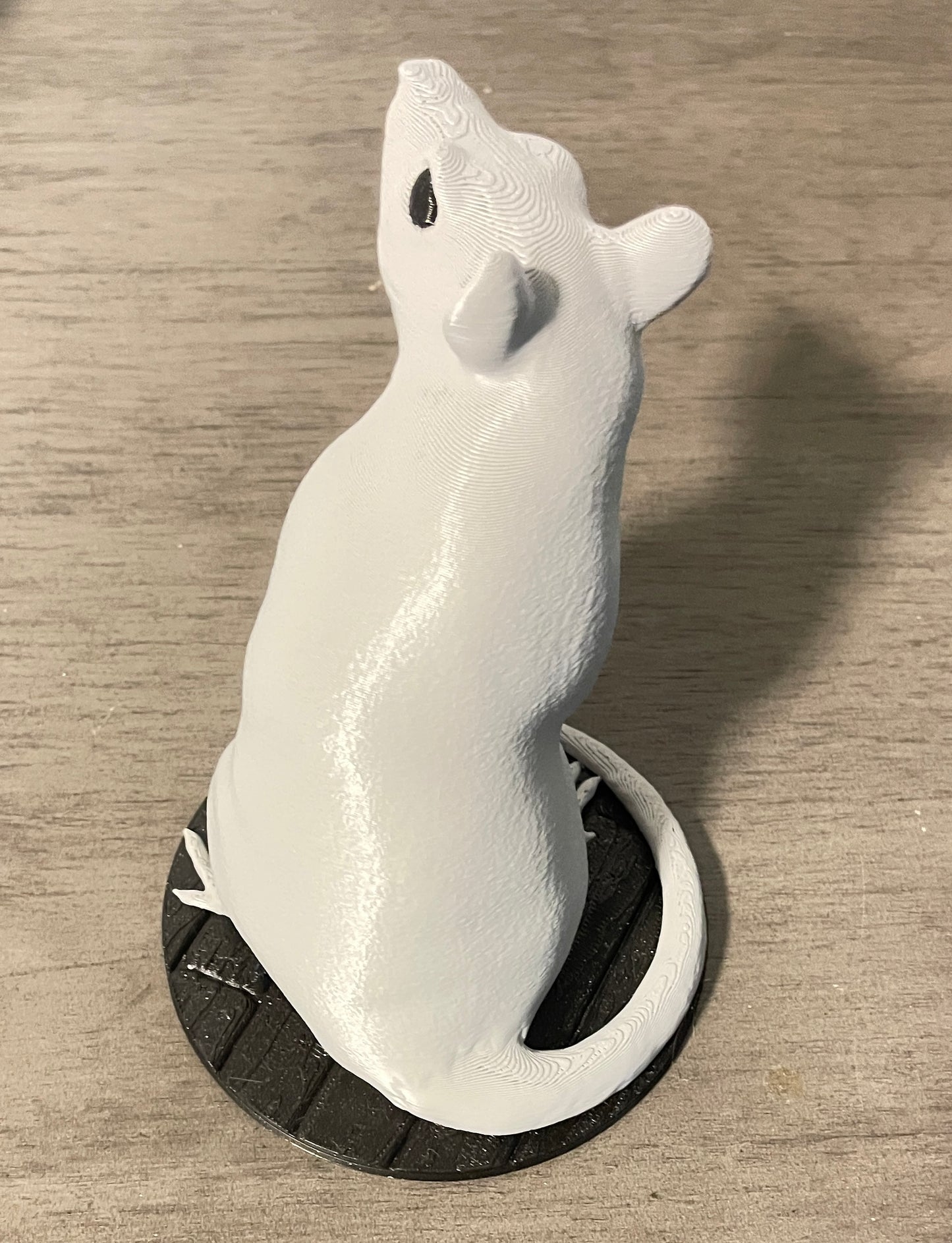 3D Printed Rat Gray