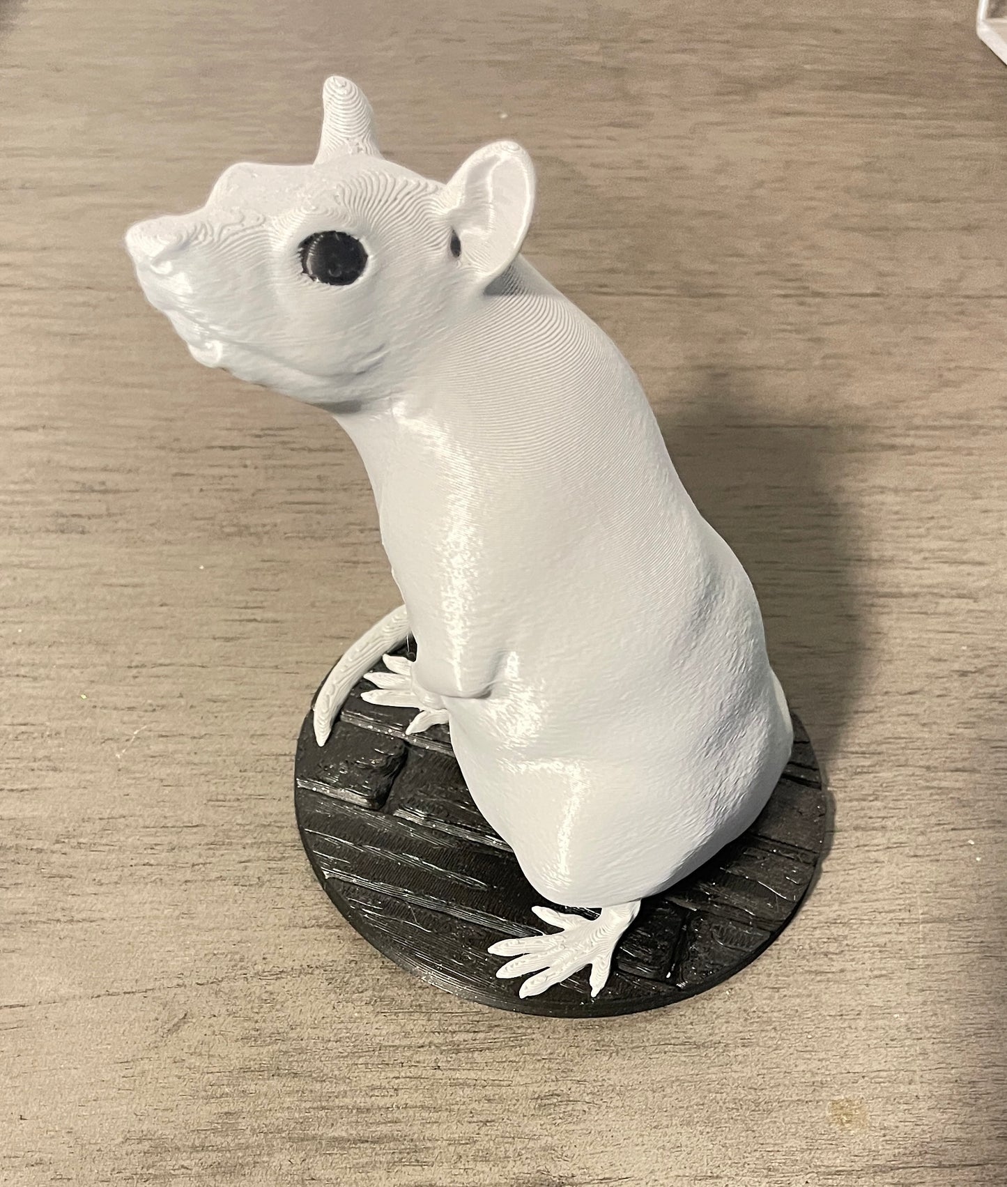 3D Printed Rat Gray