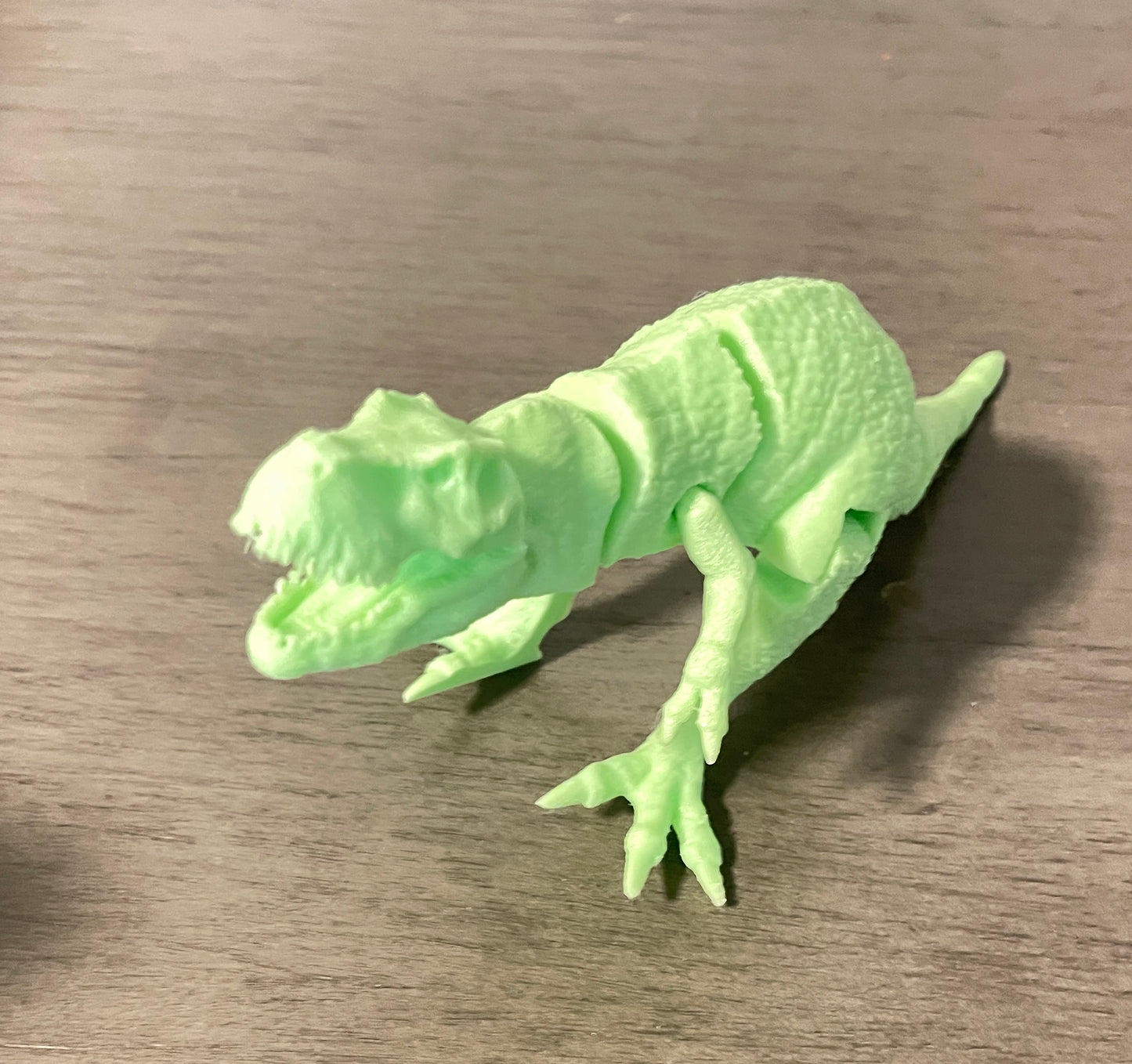 T-Rex Dinosaur Green Translucent