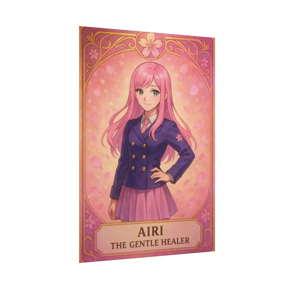 Anime Rolled Poster - Airi The Gentle Healer Character Print Decor for Fans Gift for Gamers Anime Wall Art Poster