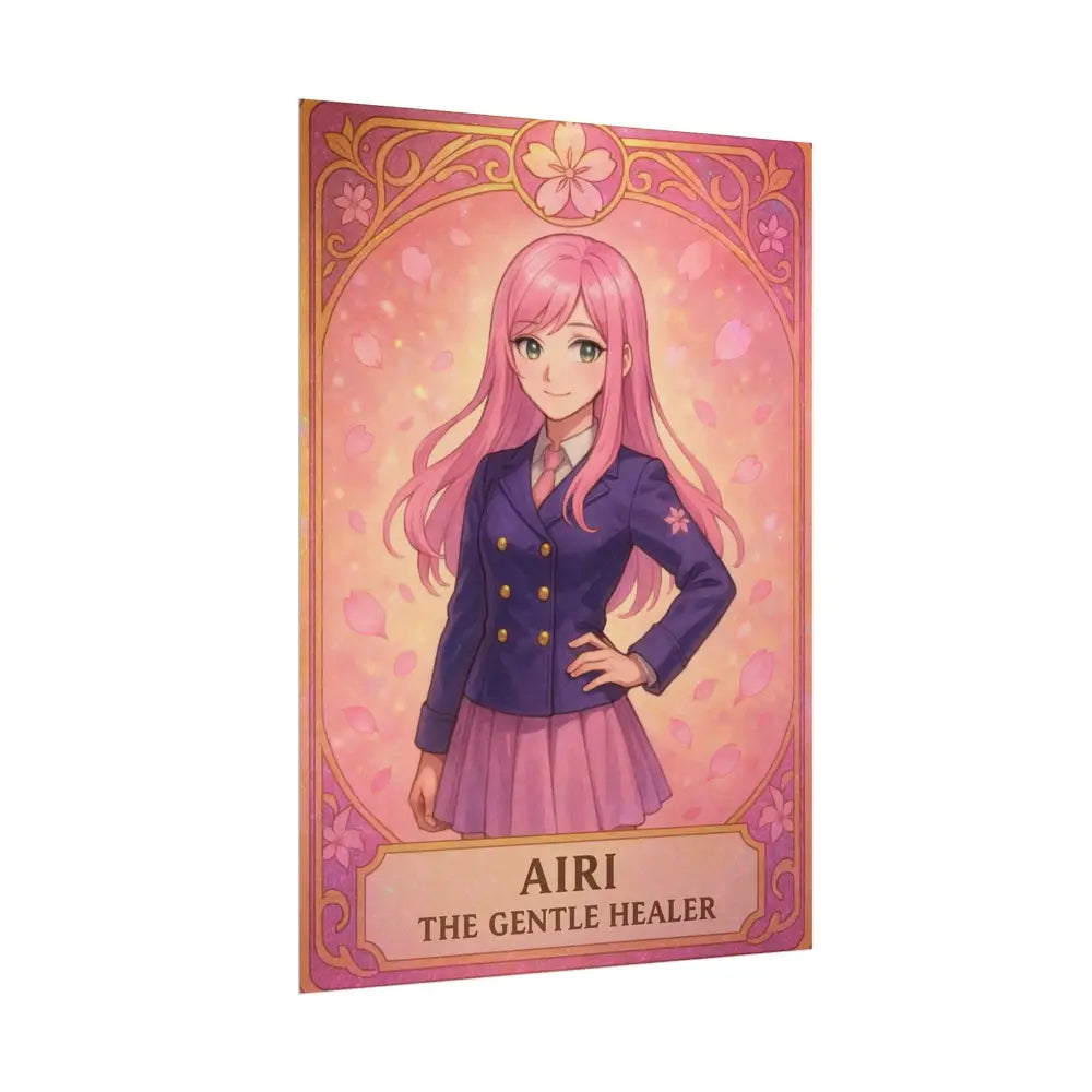 Anime Rolled Poster - Airi The Gentle Healer Character Print Decor for Fans Gift for Gamers Anime Wall Art Poster