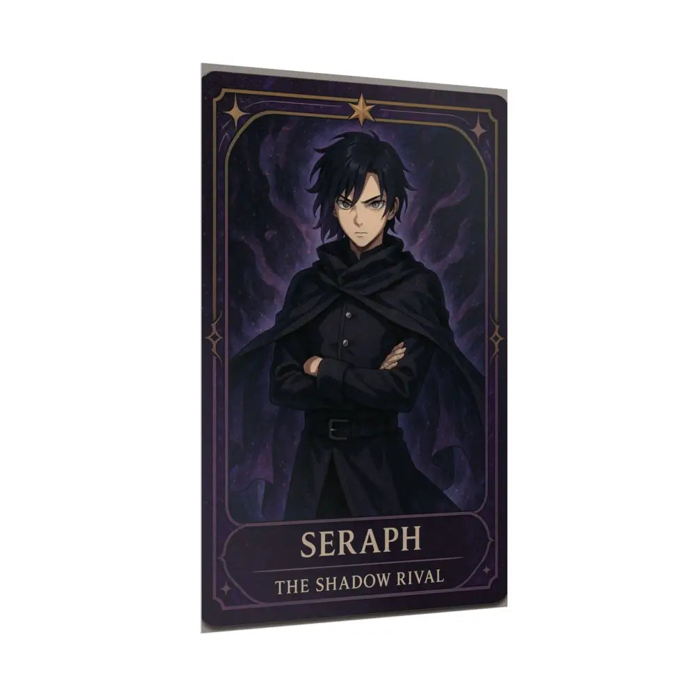 Anime Rolled Poster - Seraph The Shadow Rival Character Print Decor for Fans Gift for Gamers Anime Wall Art Poster