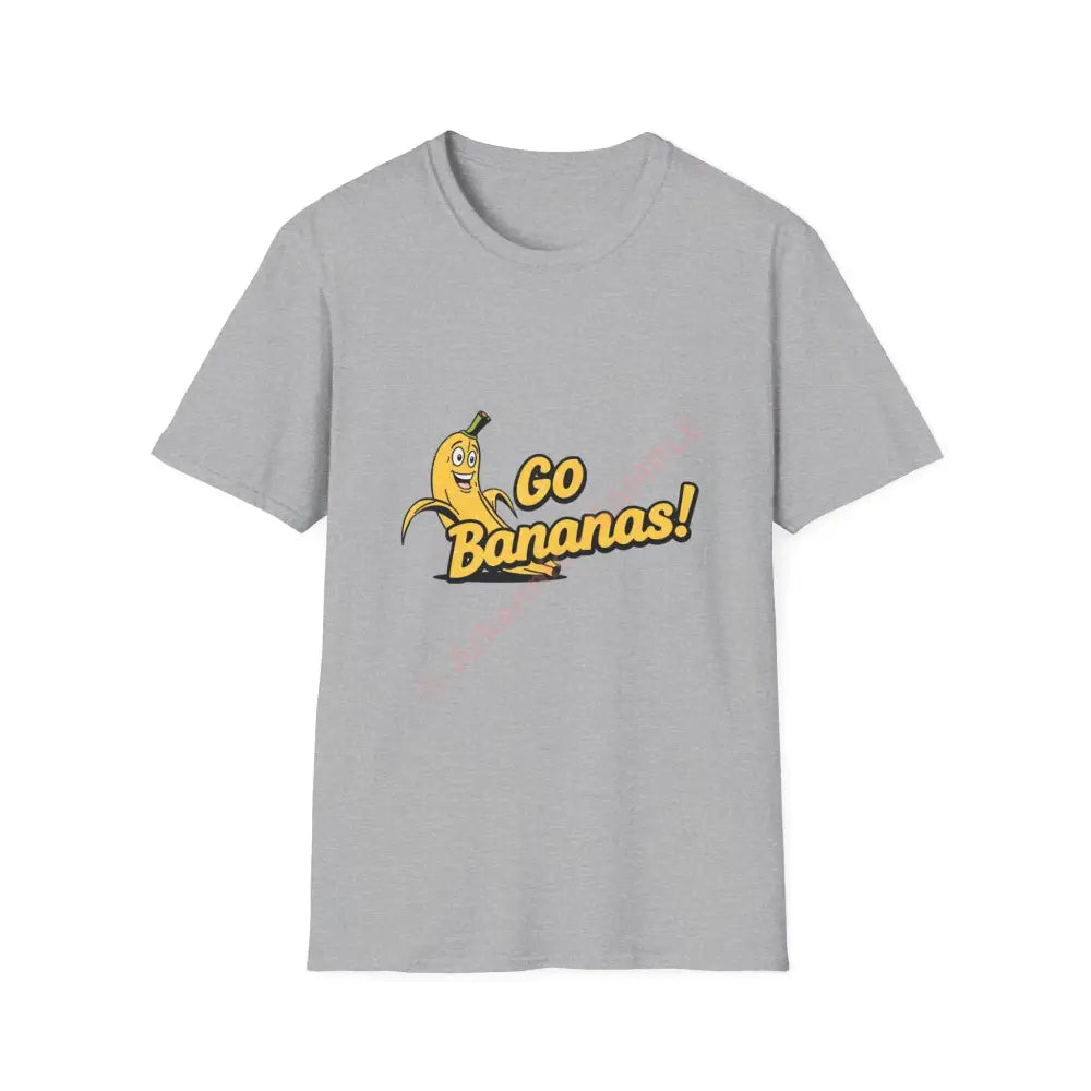 Cartoon banana T-shirt with funky bold lettering Positive Vibes Tee Casual Wear Gift for Friends Summer Style
