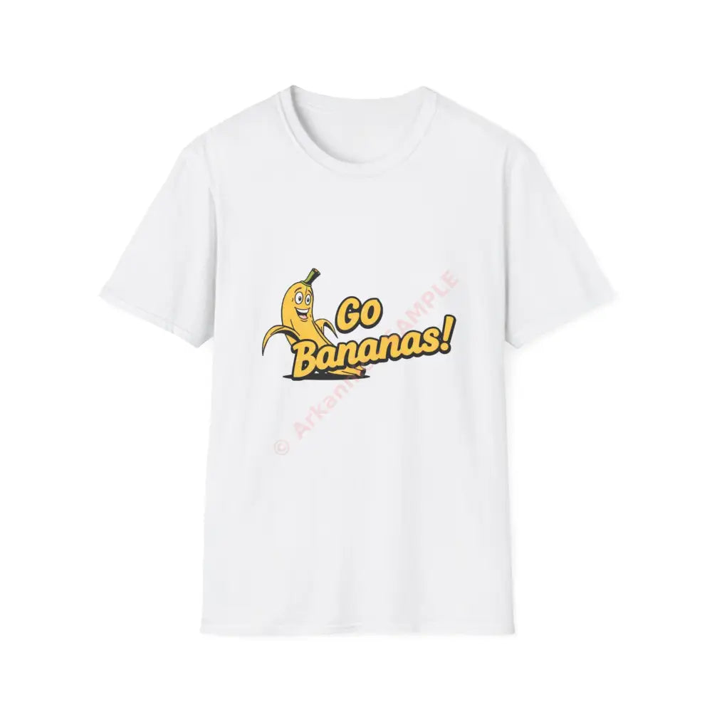 Cartoon banana T-shirt with funky bold lettering Positive Vibes Tee Casual Wear Gift for Friends Summer Style
