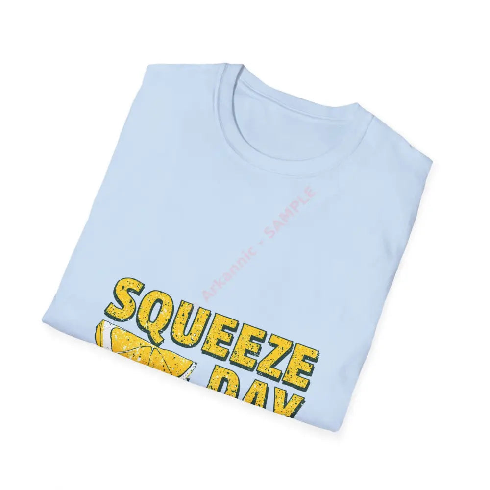Cheerful Lemon Quote T-Shirt Positive Vibes Tee Casual Wear Gift for Friends Summer Style Motivational Apparel T-Shirt