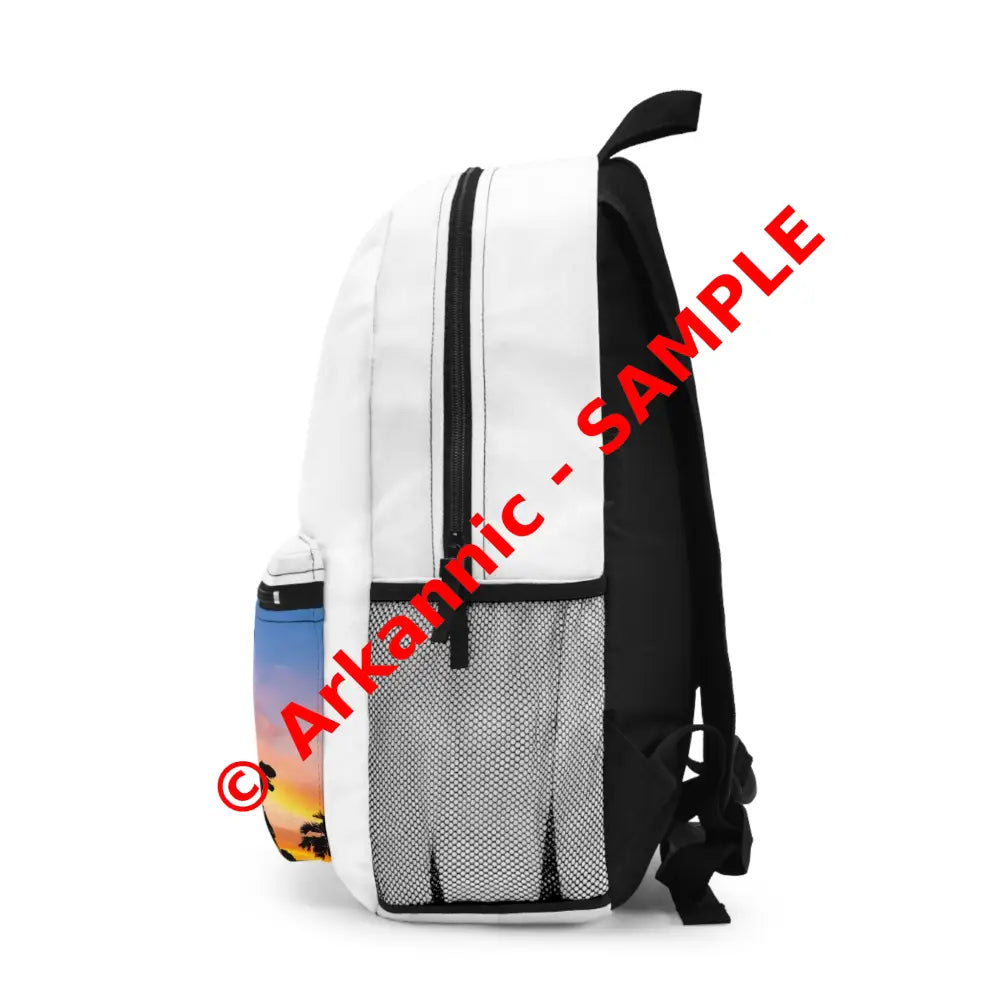 Dinosaur Sunset Backpack Trendy School Bag Adventure Backpack Kids Backpack Gift for Dinosaur Lovers One size Bags