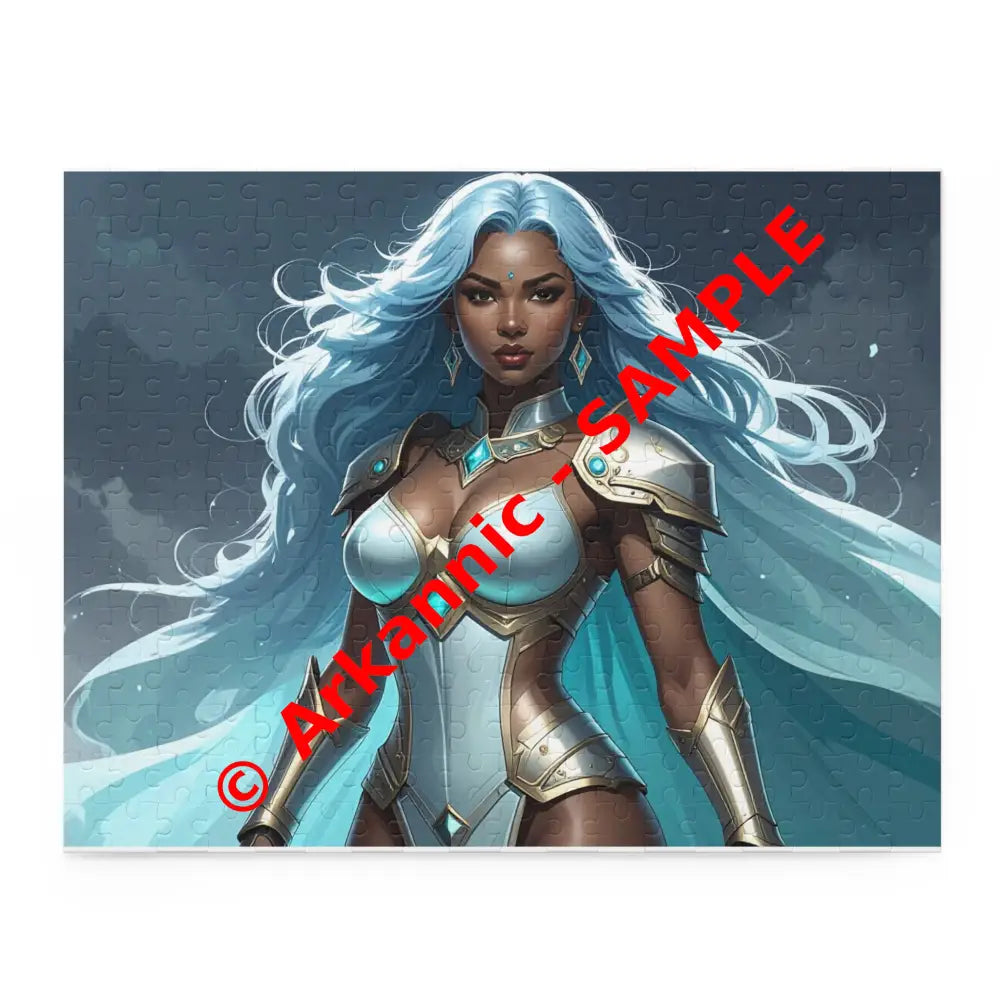 Fantasy Themed Puzzle Featuring Strong Character 120-Piece Puzzle 252-Piece Puzzle 500-Piece Puzzle Gift for Gamers