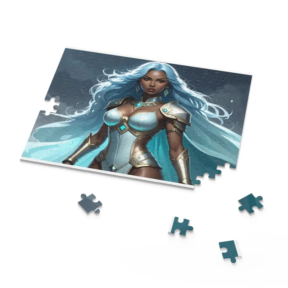 Fantasy Themed Puzzle Featuring Strong Character 120-Piece Puzzle 252-Piece Puzzle 500-Piece Puzzle Gift for Gamers