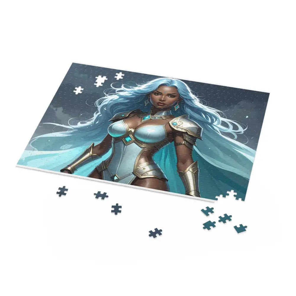 Fantasy Themed Puzzle Featuring Strong Character 120-Piece Puzzle 252-Piece Puzzle 500-Piece Puzzle Gift for Gamers