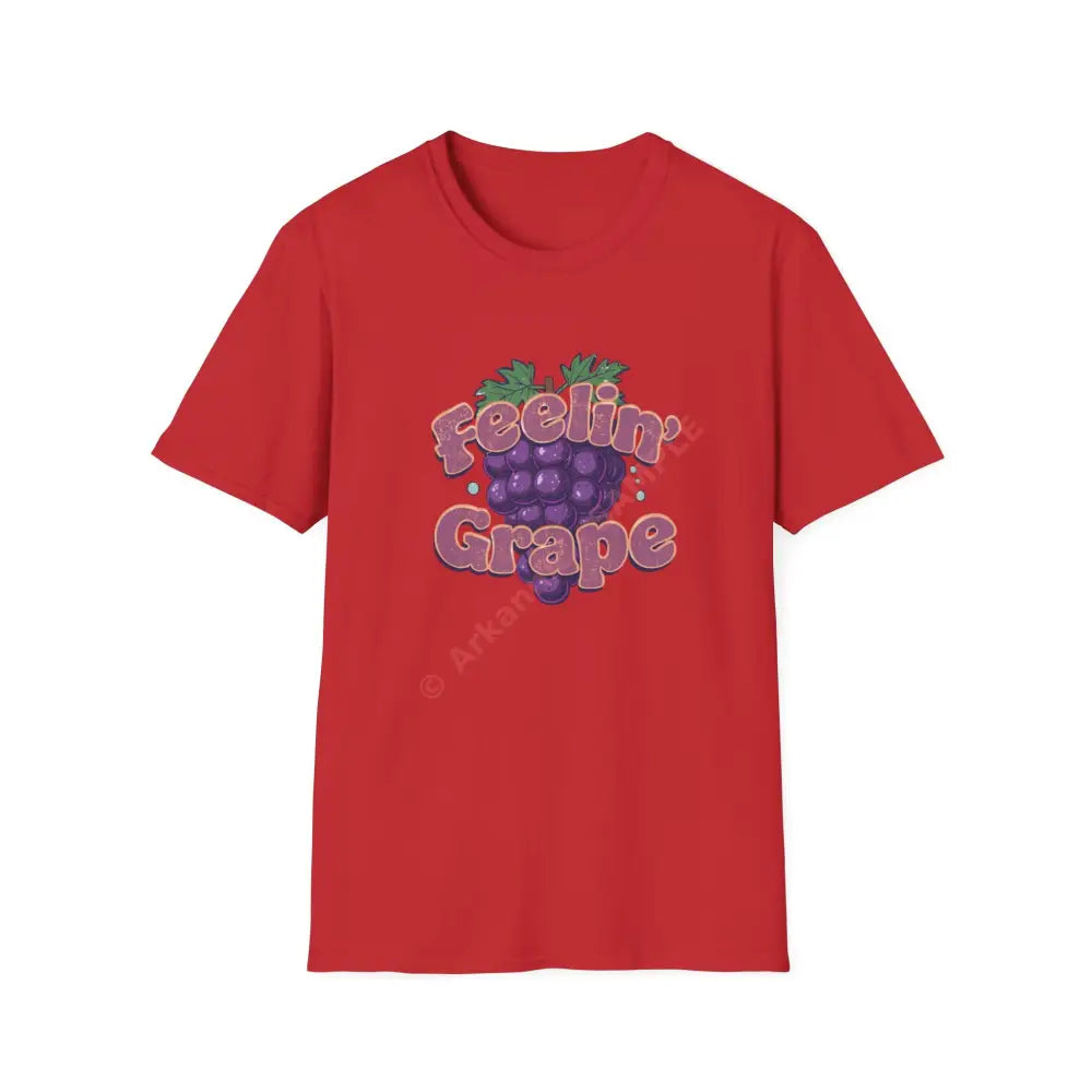Grape T-shirt with bubbly groovy retro font Positive Vibes Tee Casual Wear Gift for Friends Summer Style Motivational
