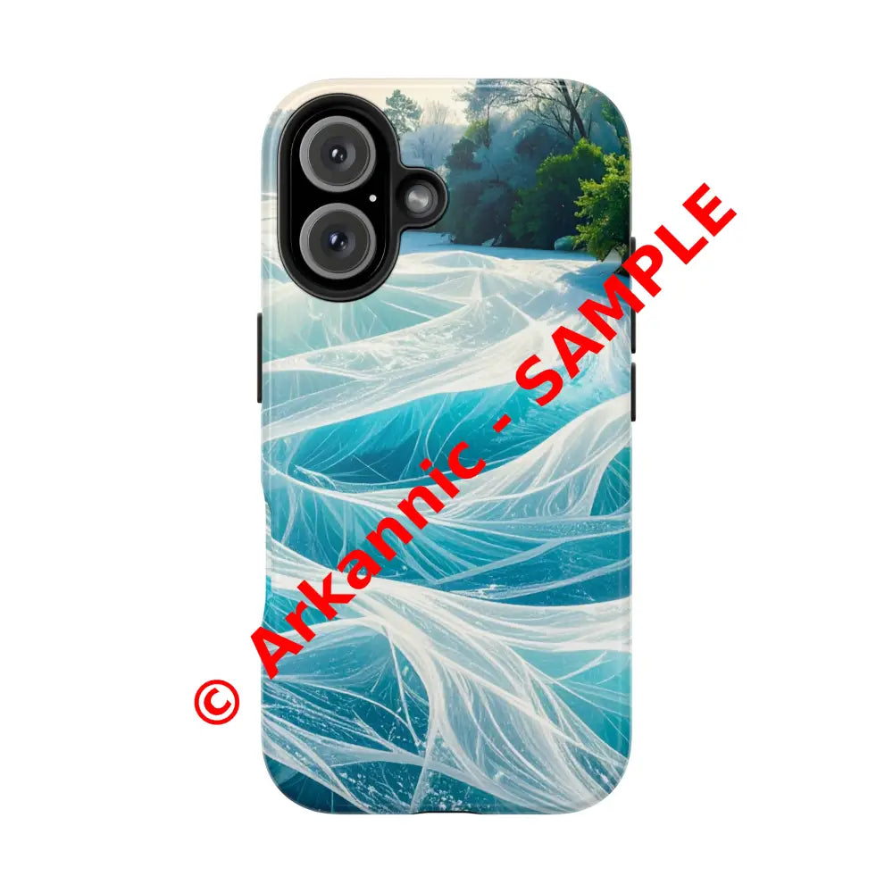 Ocean Waves Tough Phone Case | Protective Cover Beach Lover Gift Summer Vibe Accessory Unique Phone Protector Nature