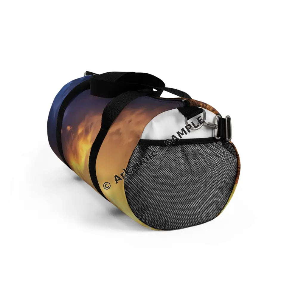 Sunset Sky Duffel Bag | Travel Gym Weekend Getaway Sports Unique Gift Small Bags