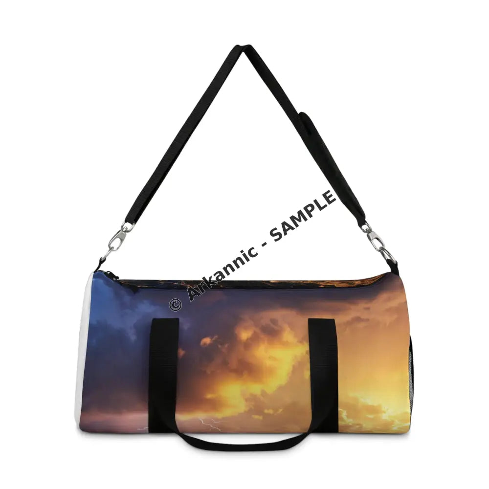 Sunset Sky Duffel Bag | Travel Gym Weekend Getaway Sports Unique Gift Small Bags