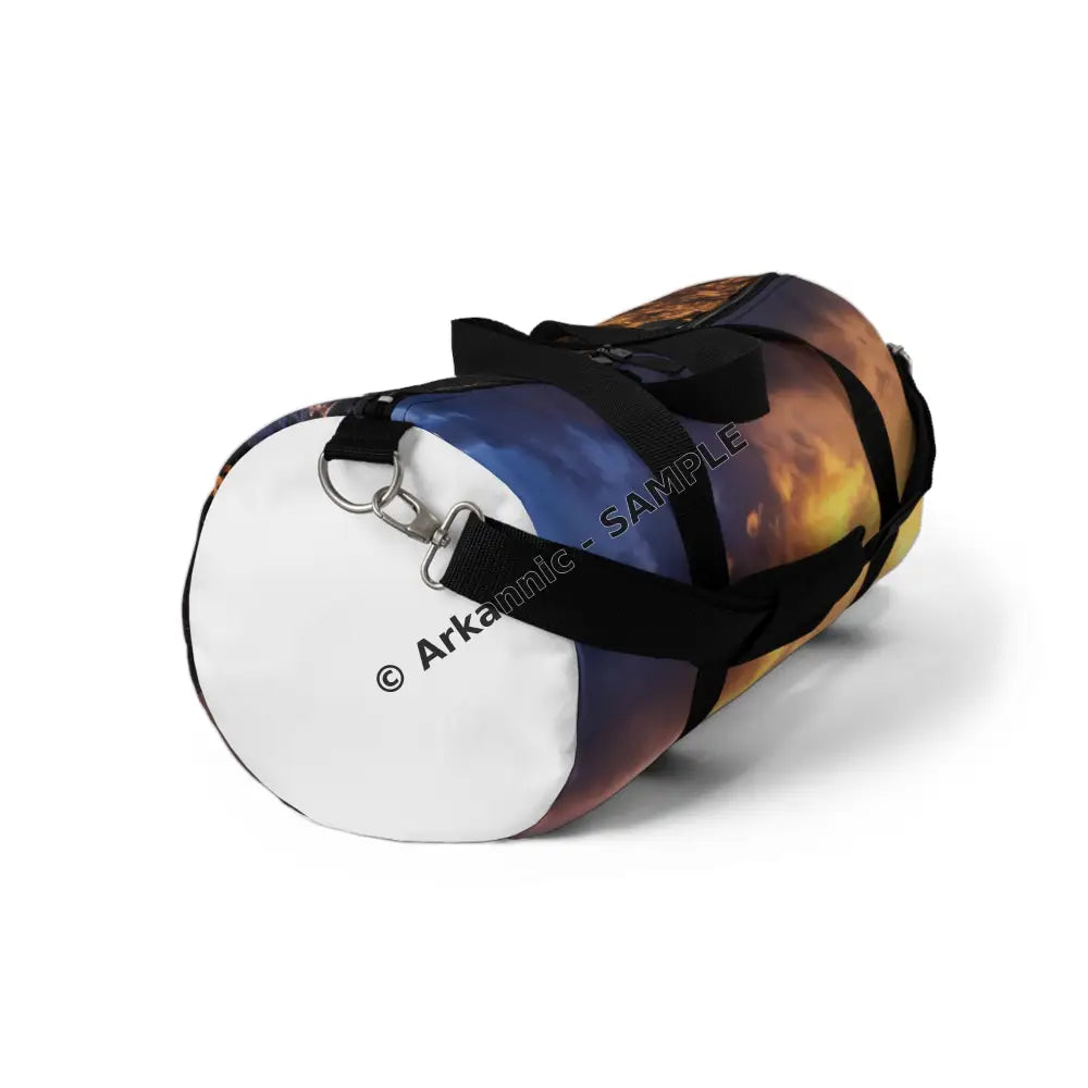 Sunset Sky Duffel Bag | Travel Gym Weekend Getaway Sports Unique Gift Small Bags