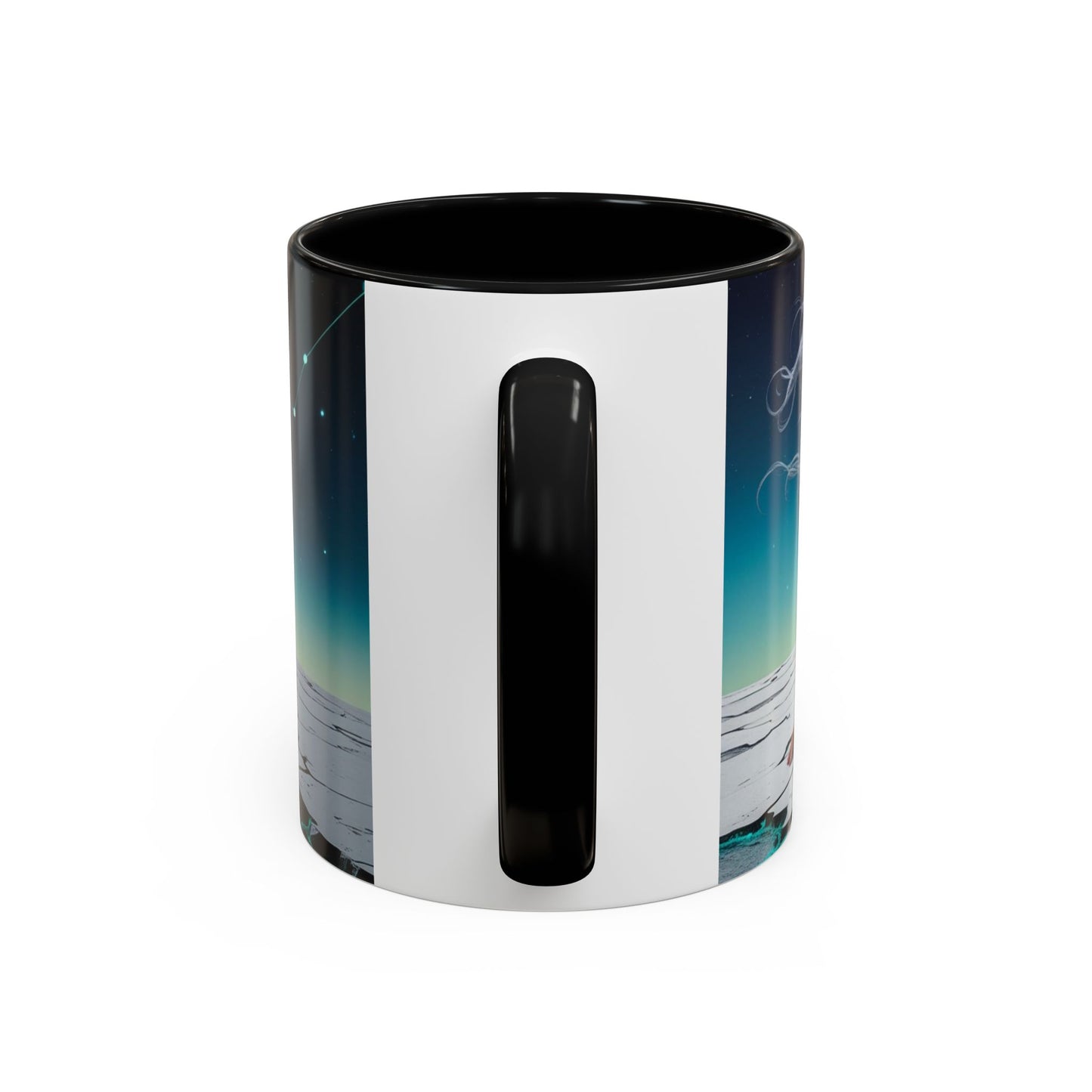 Celestial Guardian - Fantasy Art Drinkware, Galactic Gift for Dog Lovers, Celestial Home Decor, Unique Art Mug