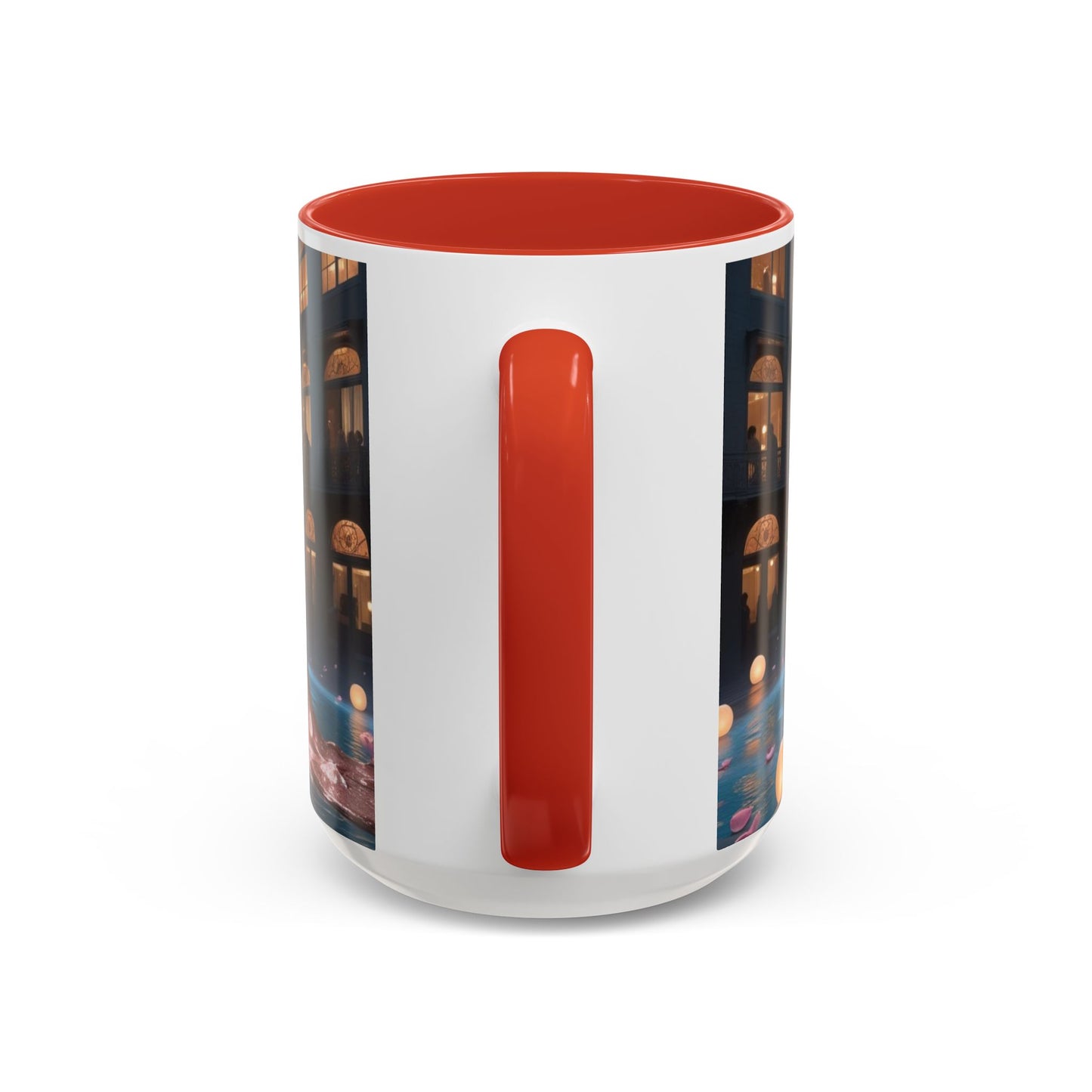 The Enchanted Fountain - Fantasy Art Drinkware, Galactic Gift for Dog Lovers, Celestial Home Decor, Unique Art Mug