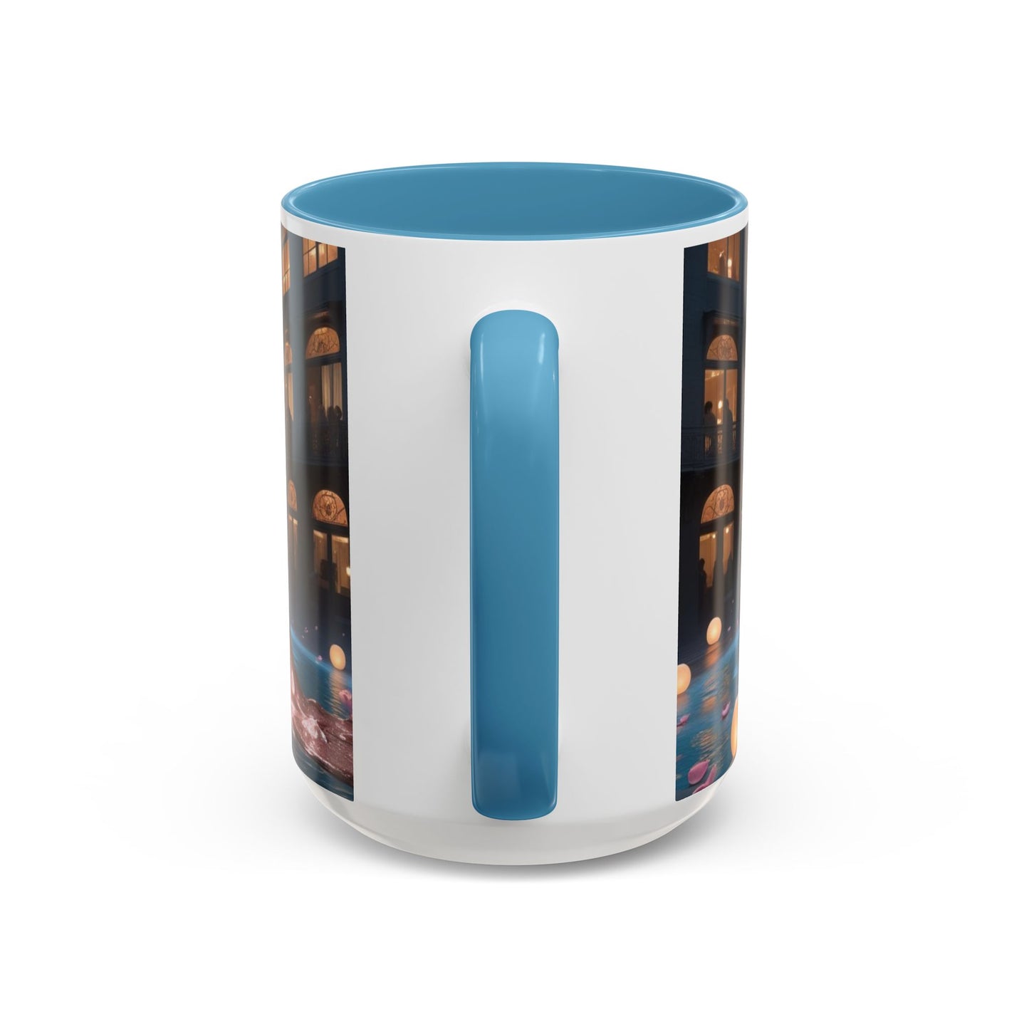 The Enchanted Fountain - Fantasy Art Drinkware, Galactic Gift for Dog Lovers, Celestial Home Decor, Unique Art Mug