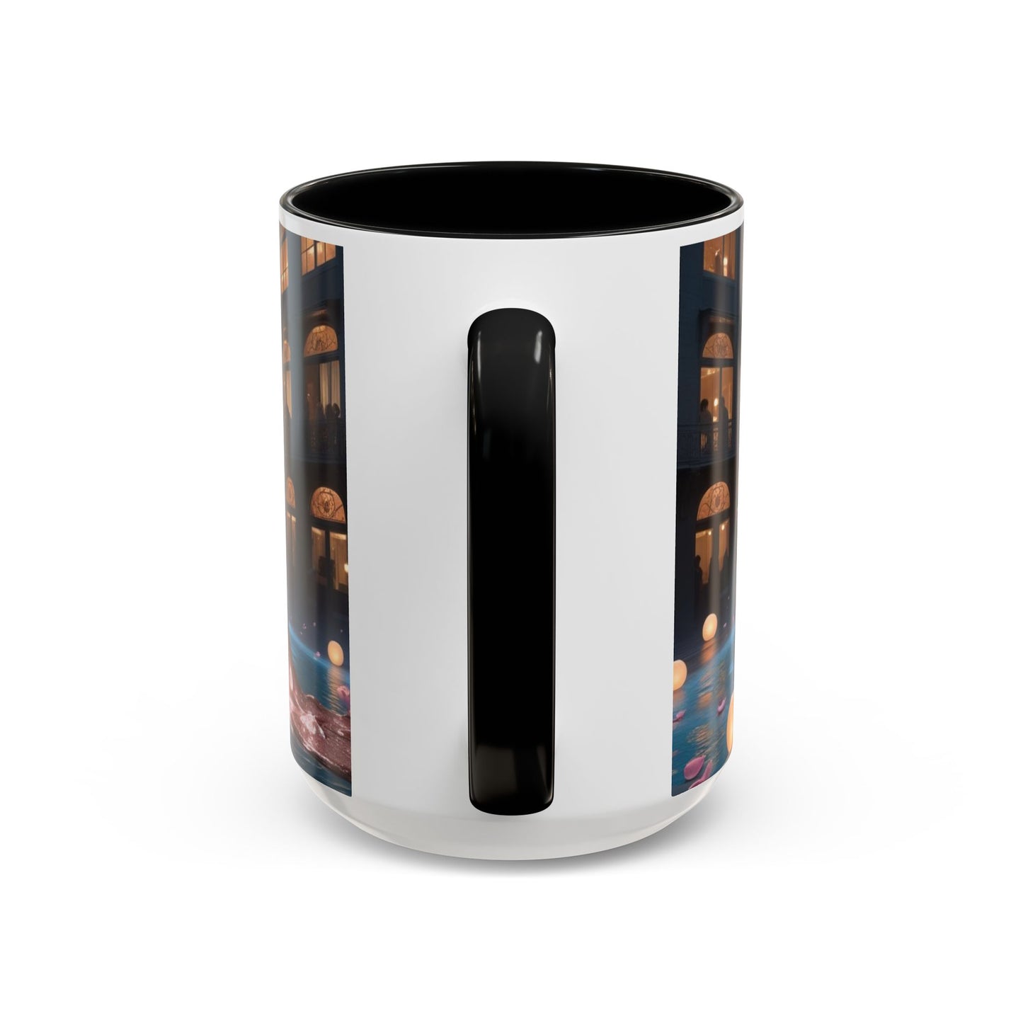The Enchanted Fountain - Fantasy Art Drinkware, Galactic Gift for Dog Lovers, Celestial Home Decor, Unique Art Mug