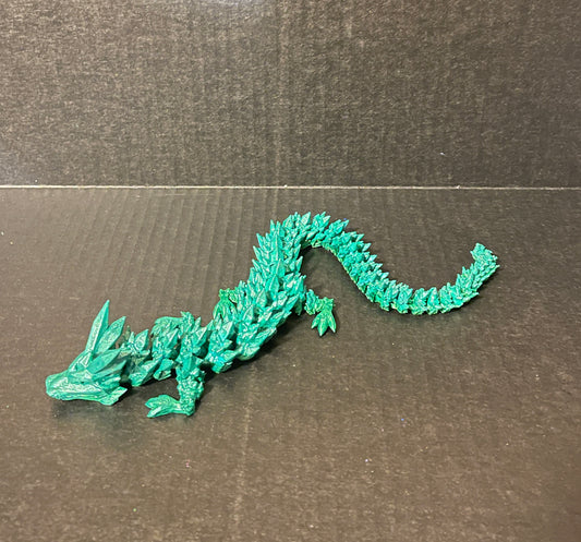 Articulated Dragon Small Green
