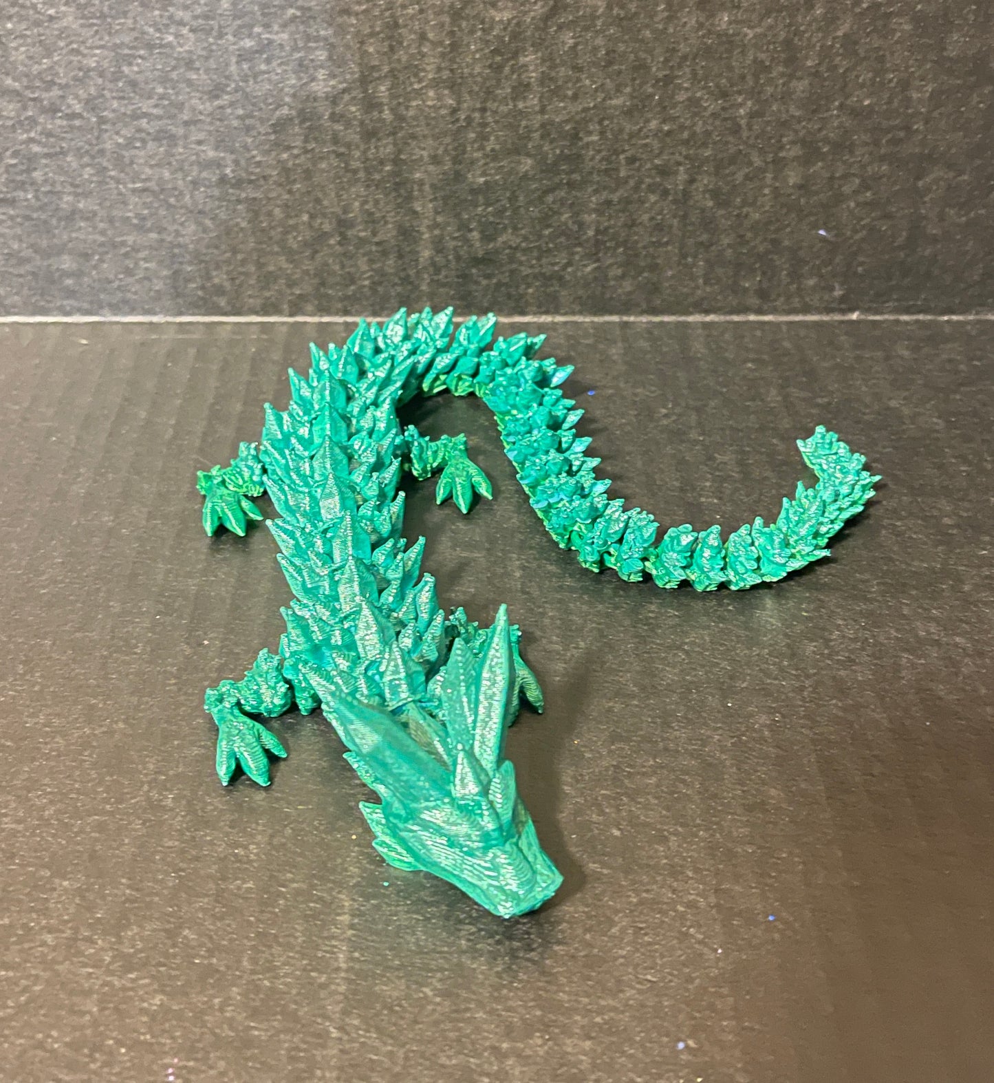 Articulated Dragon Small Green