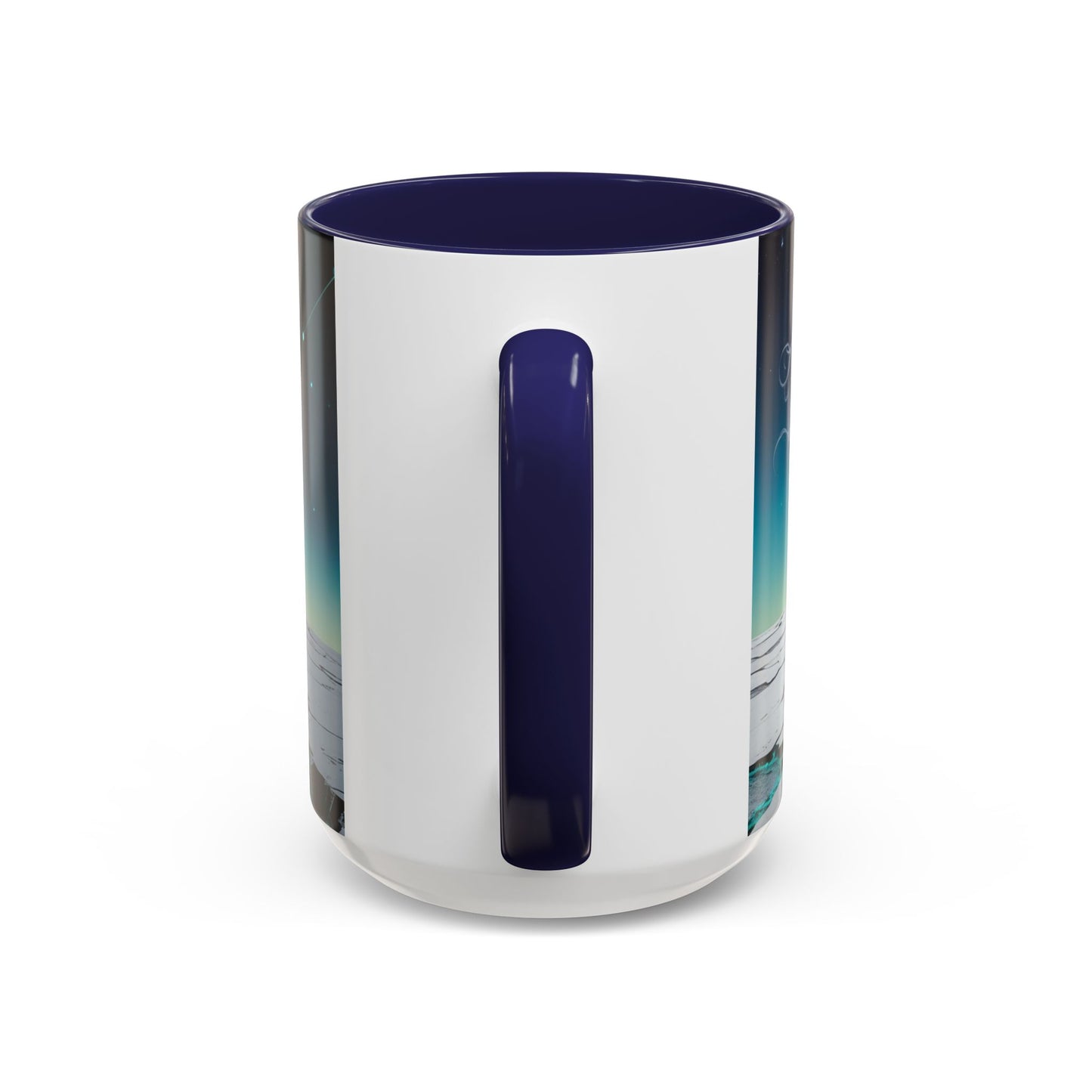 Celestial Guardian - Fantasy Art Drinkware, Galactic Gift for Dog Lovers, Celestial Home Decor, Unique Art Mug