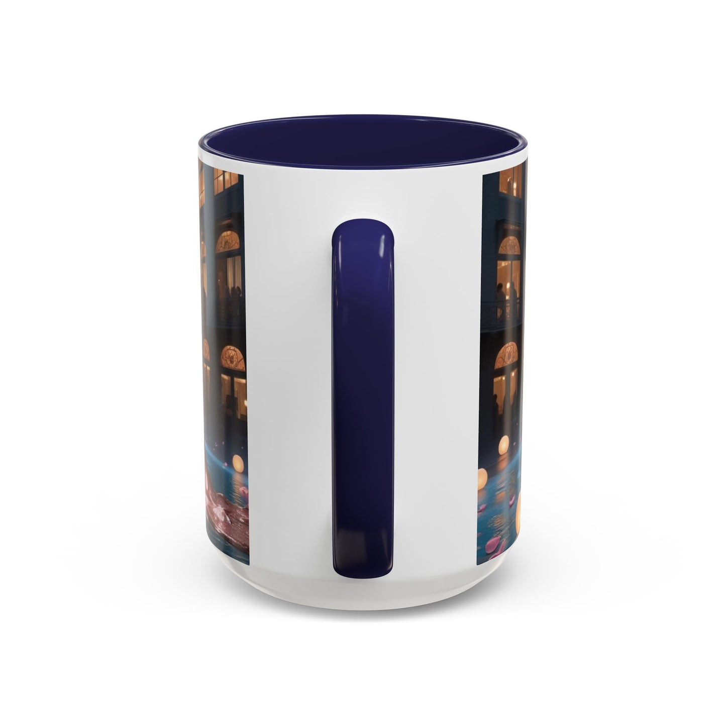 The Enchanted Fountain - Fantasy Art Drinkware, Galactic Gift for Dog Lovers, Celestial Home Decor, Unique Art Mug