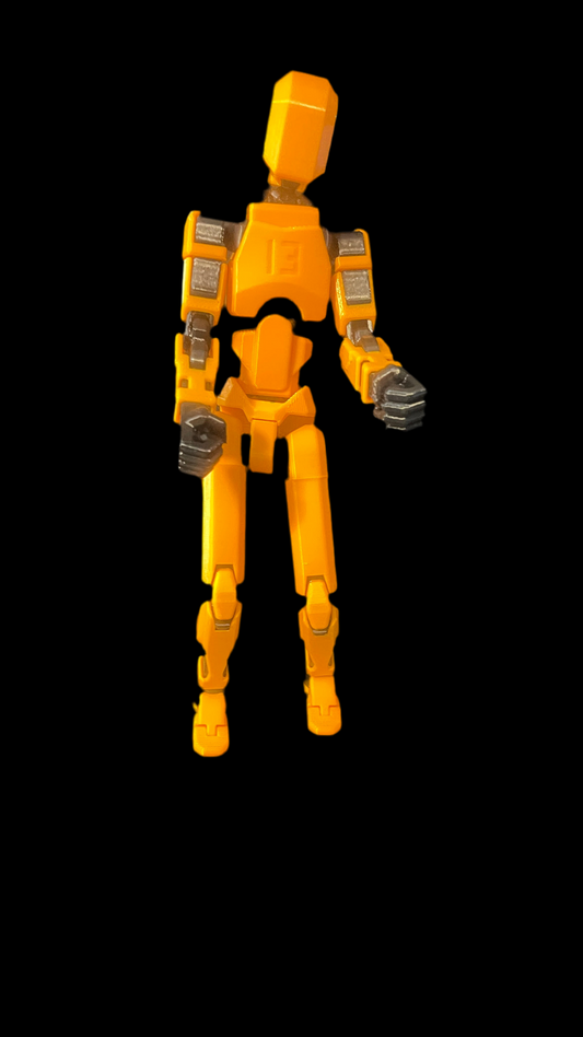 Dummy 13 Large Orange and Black