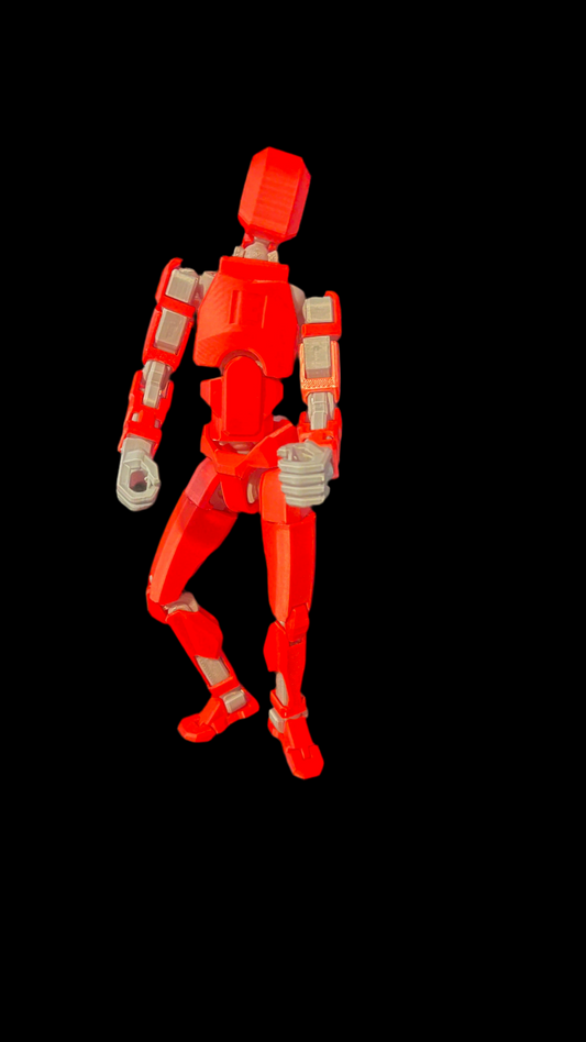 Dummy 13 Small Red and Grey