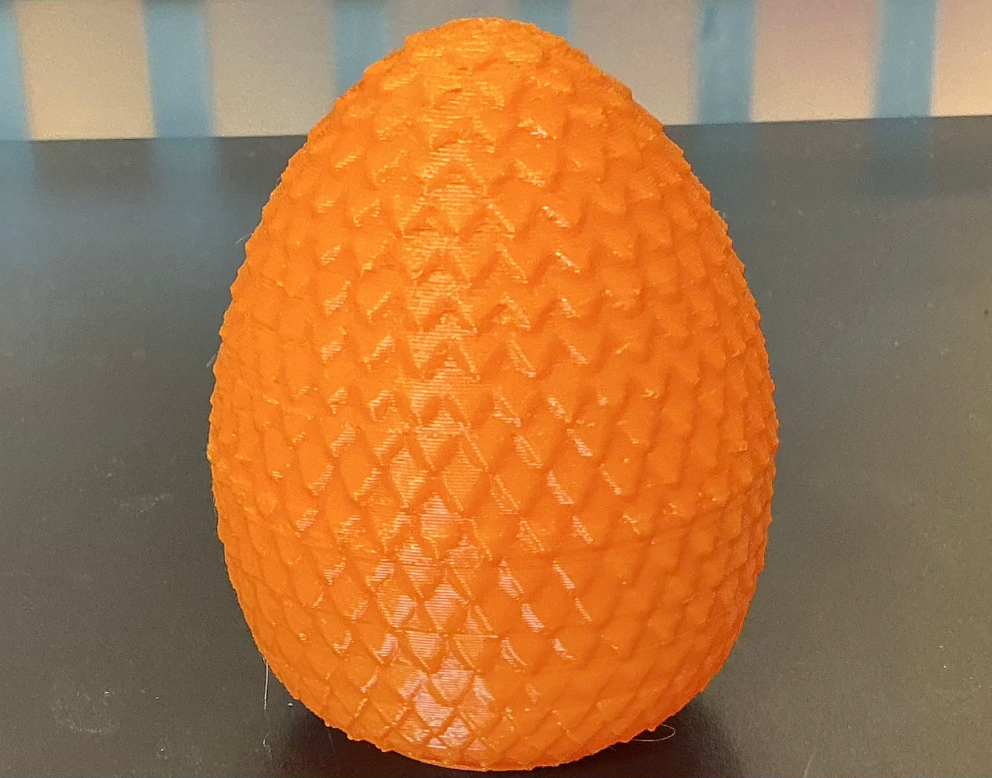 3D Dragon Egg Small Orange
