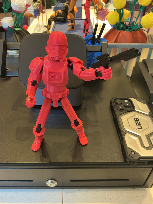 Small Red and Black Storm Trooper