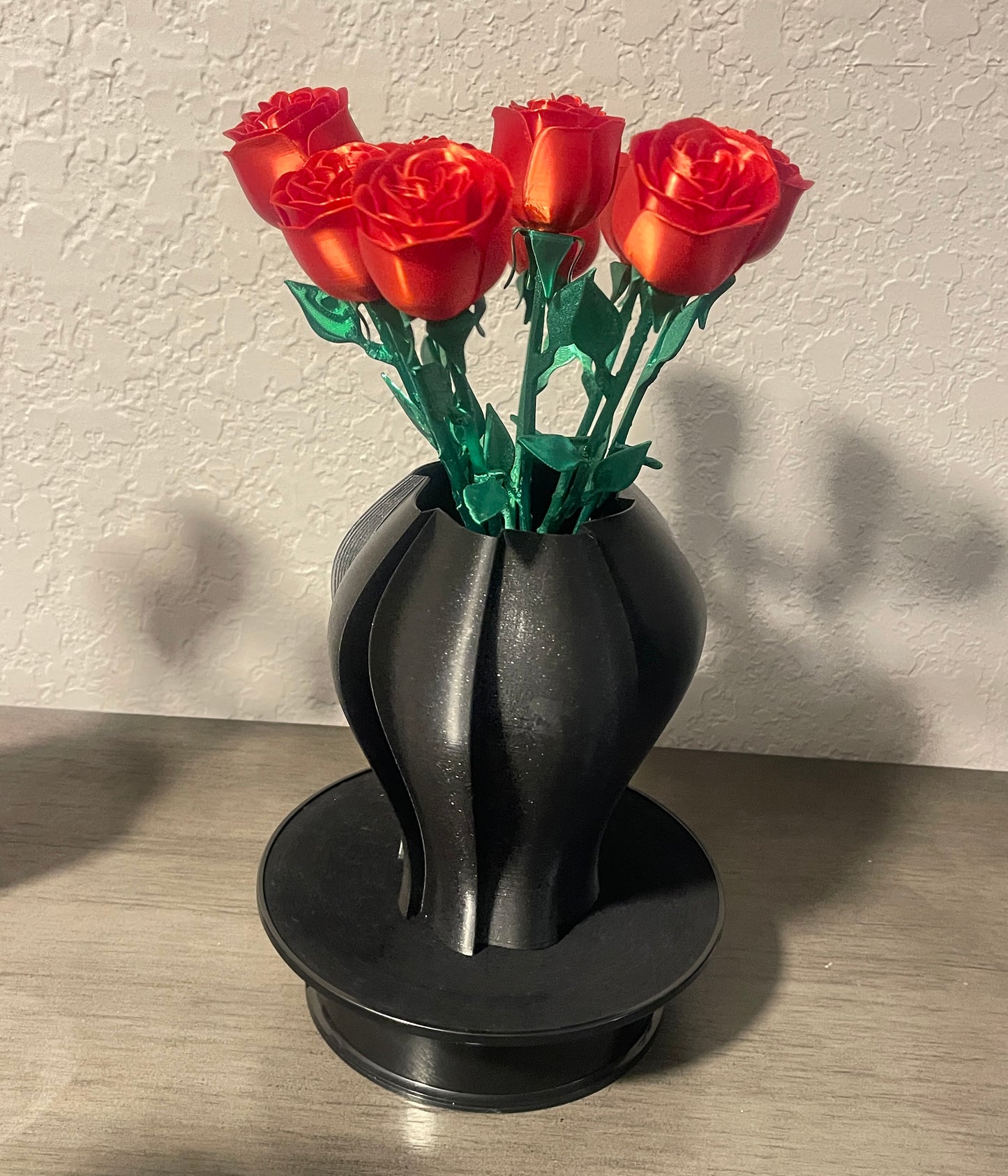 Windmill Vase Large Black
