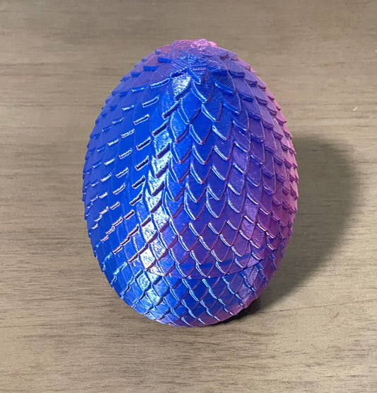Dragon Egg Small Red and Blue