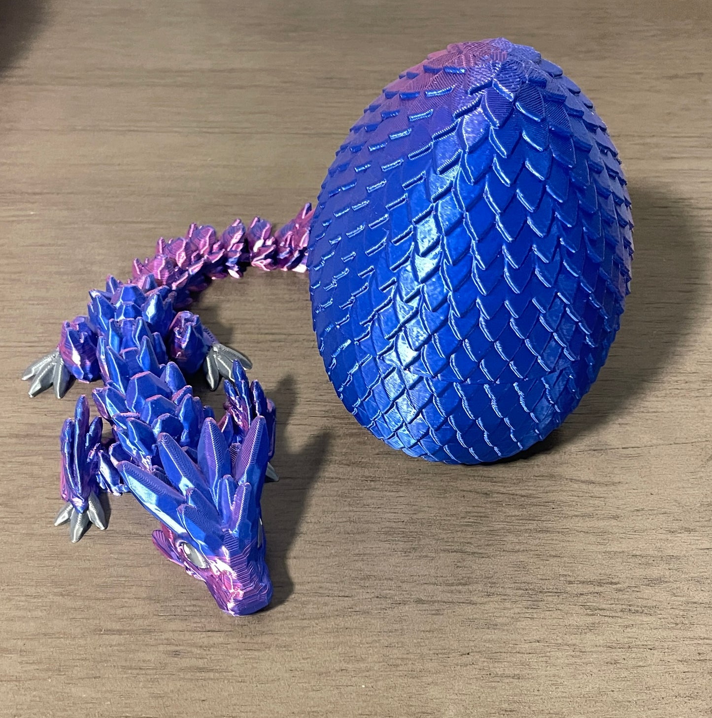 Dragon Egg Blue and Pink