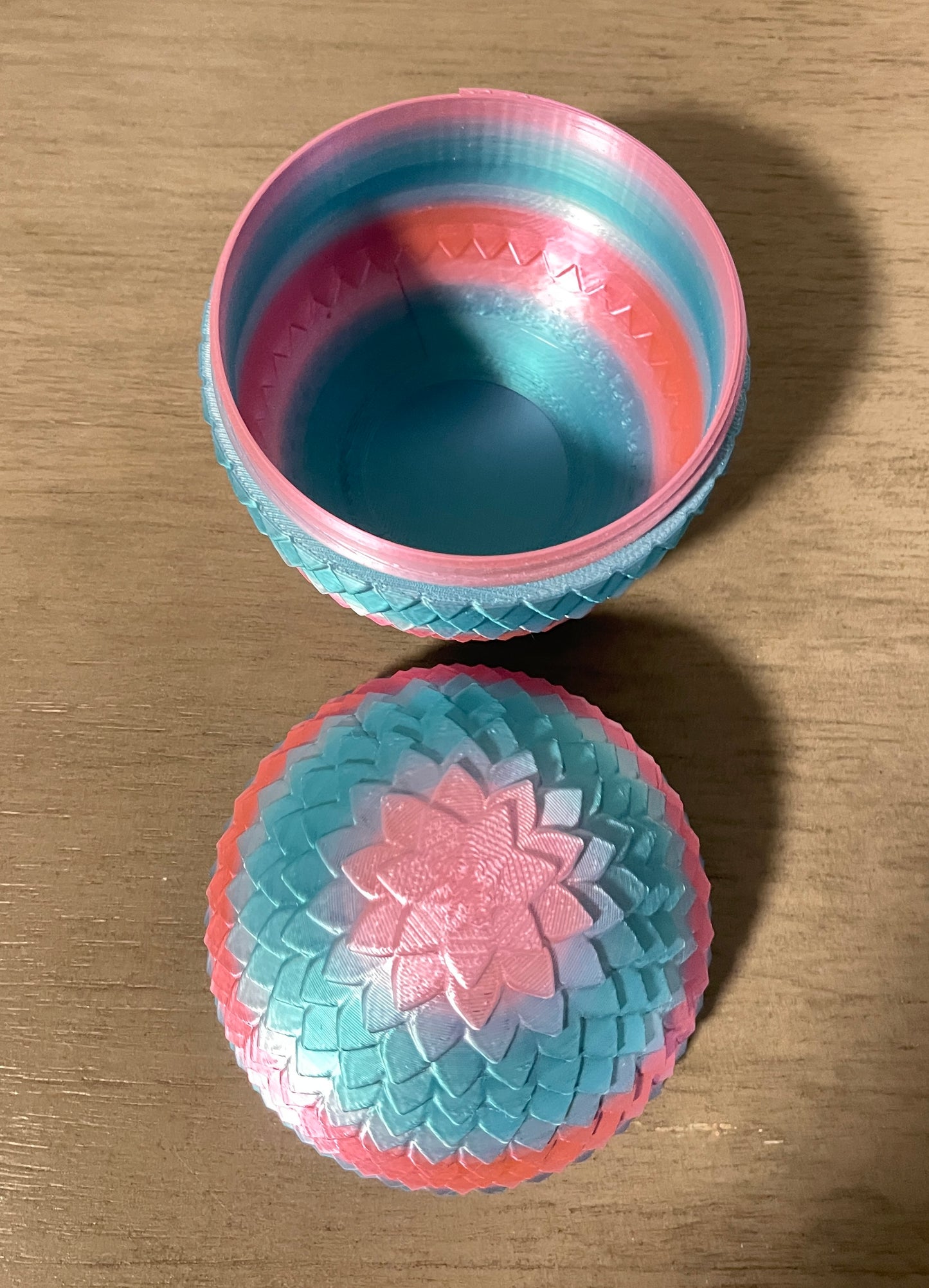 Dragon Egg Green Purple Blue Pink Turquoise