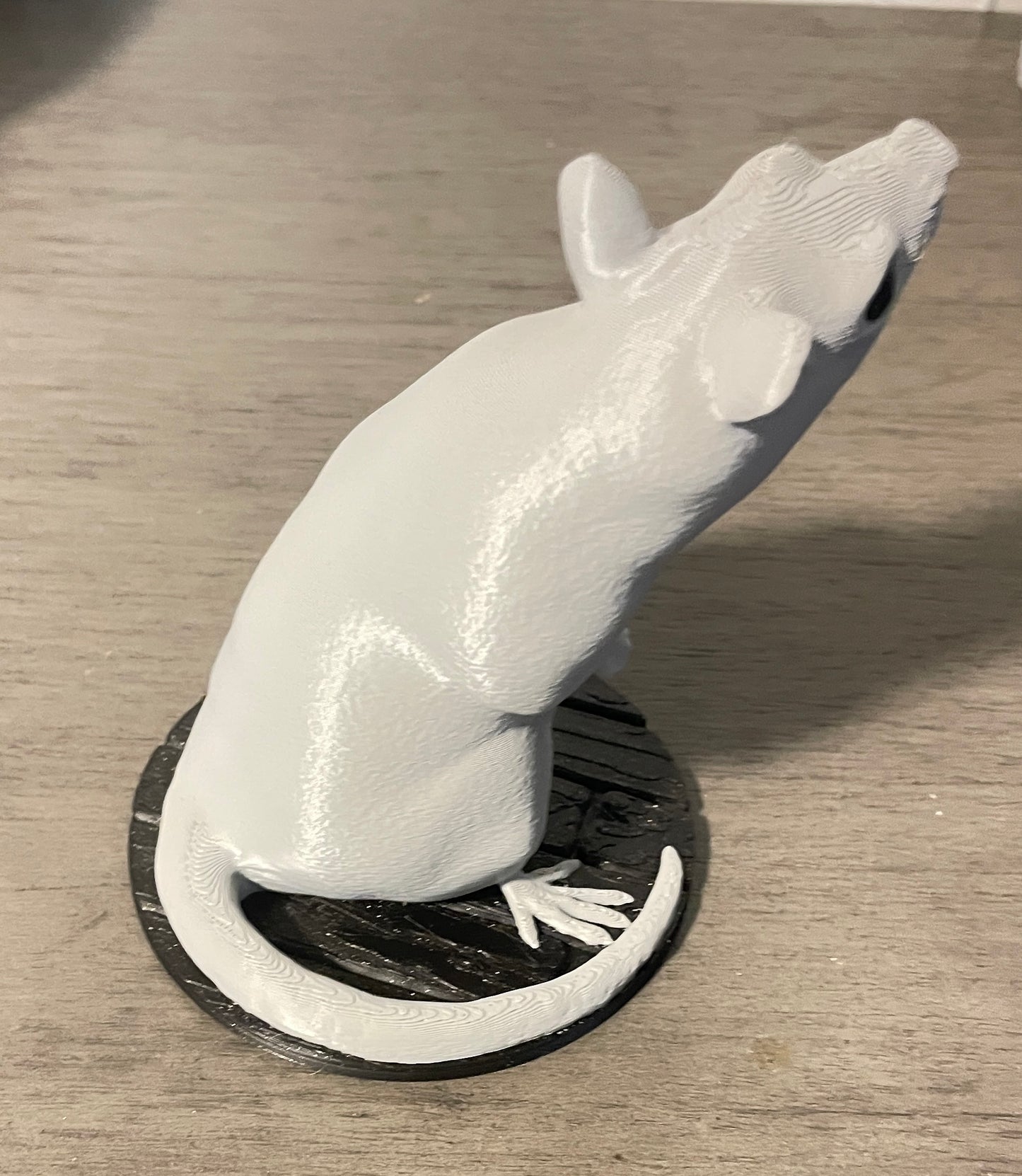 3D Printed Rat Gray
