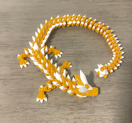 Flexible Articulated Dragon Gold