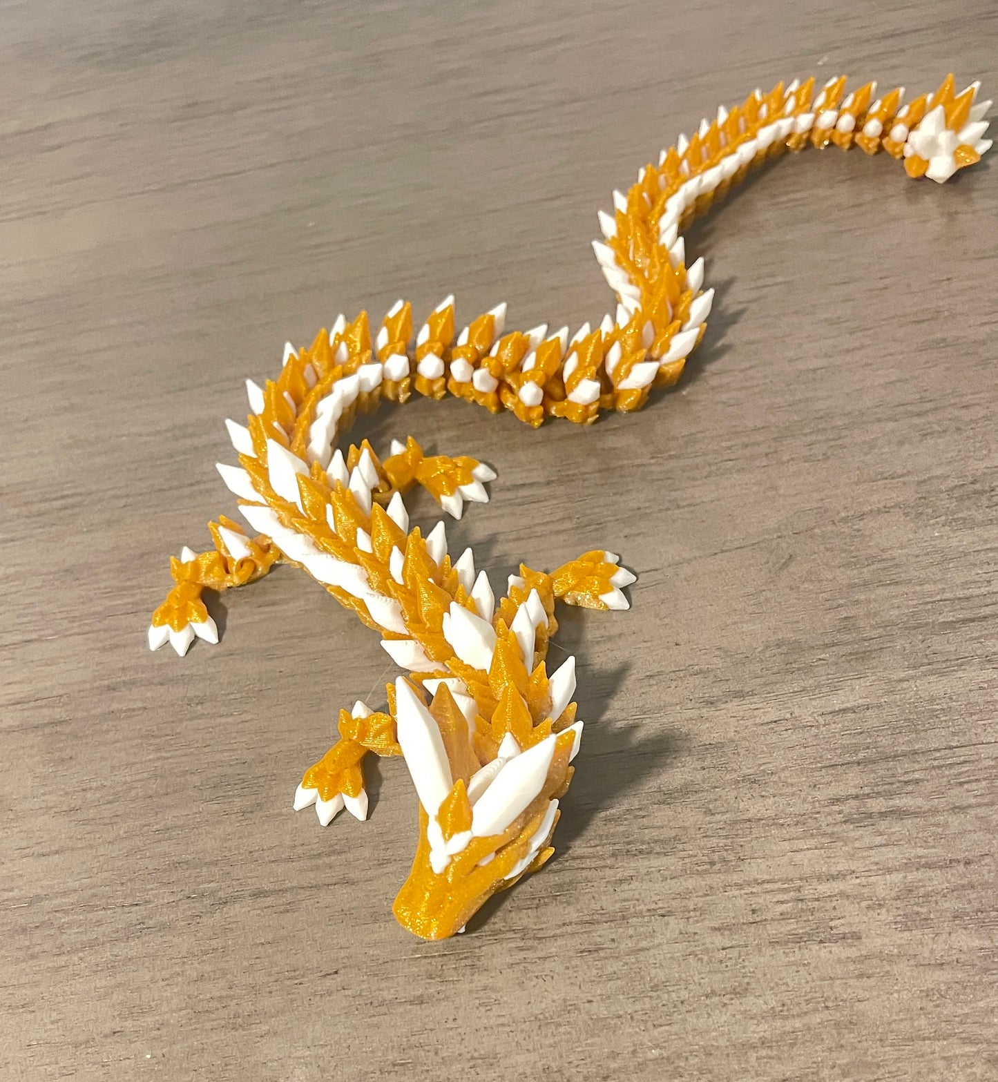 Flexible Articulated Dragon Gold
