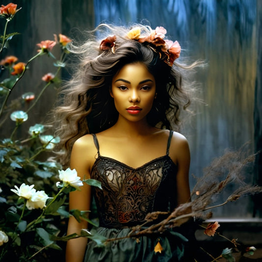 Floral Enchantress of the Twilight Garden