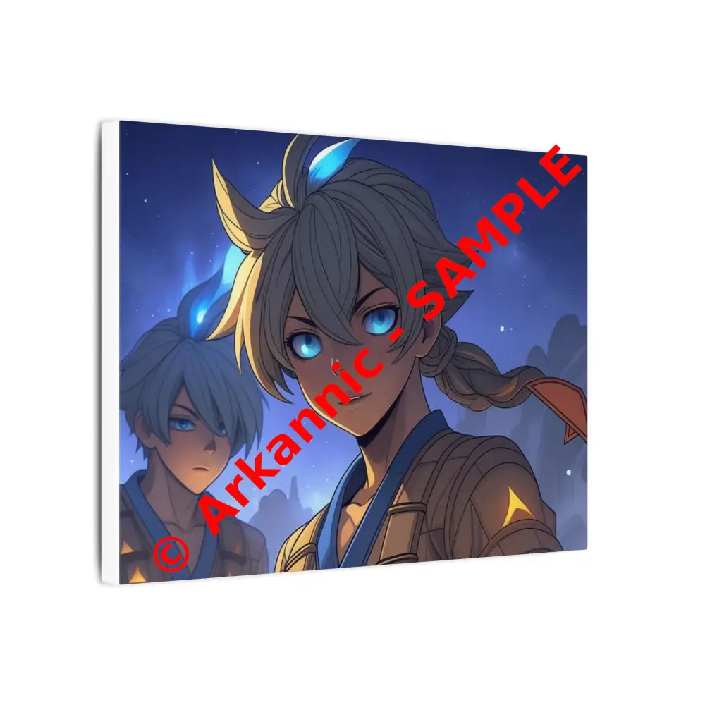 Anime Art Canvas Print - Magical Adventure Wall Decor Room Decor Gift for Fans Home Art Unique Wall Art 12’’ x 9’’