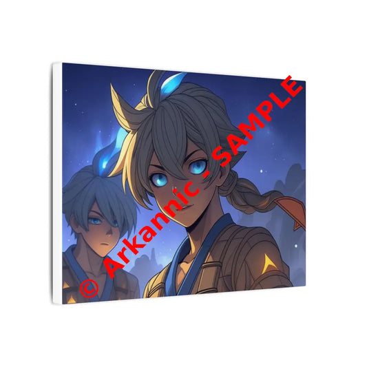 Anime Art Canvas Print - Magical Adventure Wall Decor Room Decor Gift for Fans Home Art Unique Wall Art 12’’ x 9’’