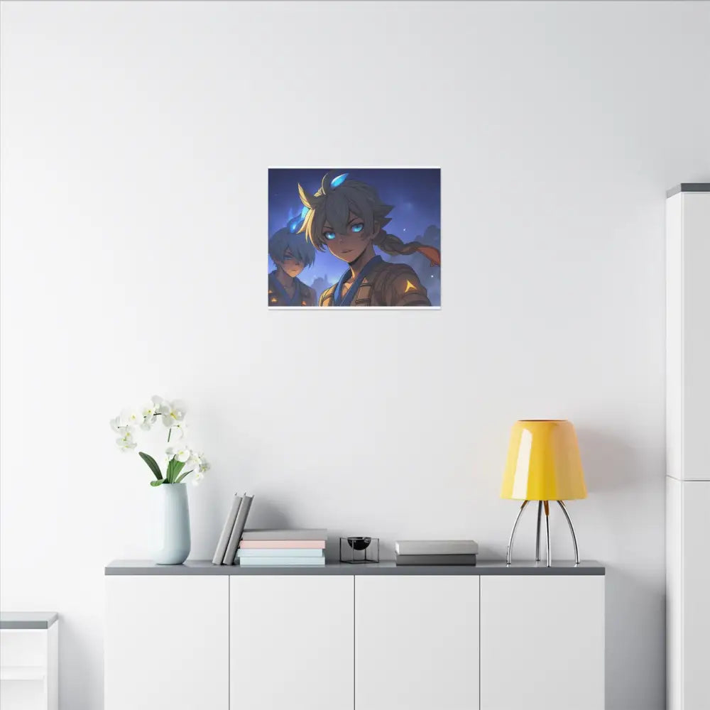 Anime Art Canvas Print - Magical Adventure Wall Decor Room Decor Gift for Fans Home Art Unique Wall Art Canvas
