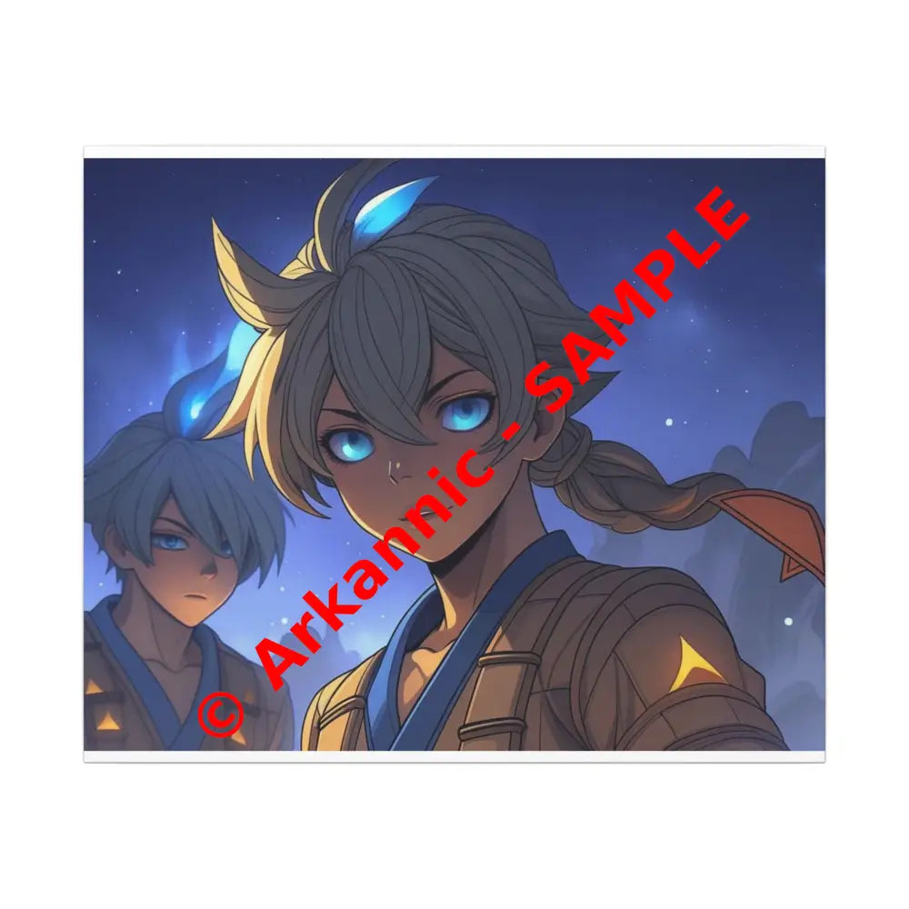Anime Art Canvas Print - Magical Adventure Wall Decor Room Decor Gift for Fans Home Art Unique Wall Art 24’’ x 20’’