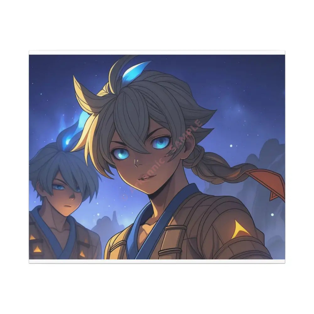 Anime Art Canvas Print - Magical Adventure Wall Decor Room Decor Gift for Fans Home Art Unique Wall Art 24’’ x 20’’