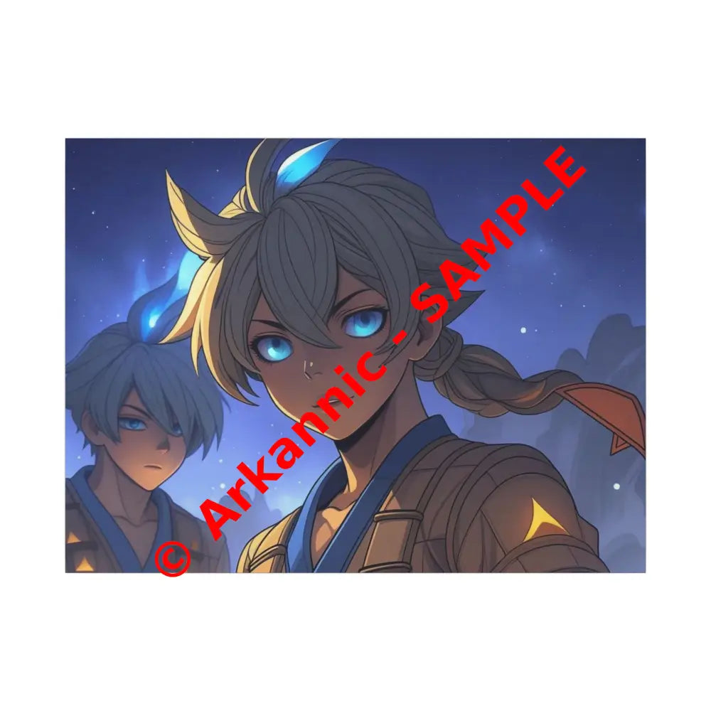 Anime Art Canvas Print - Magical Adventure Wall Decor Room Decor Gift for Fans Home Art Unique Wall Art 40’’ x 30’’