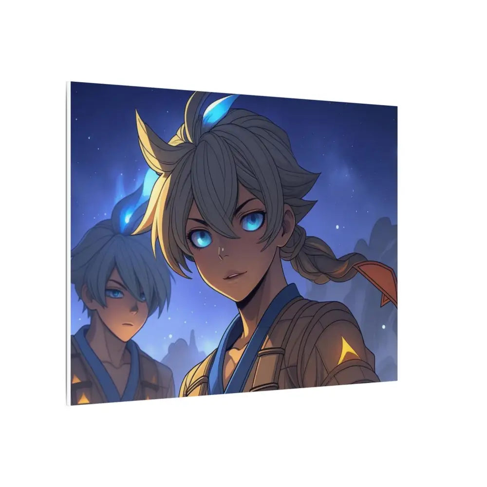 Anime Art Canvas Print - Magical Adventure Wall Decor Room Decor Gift for Fans Home Art Unique Wall Art Canvas