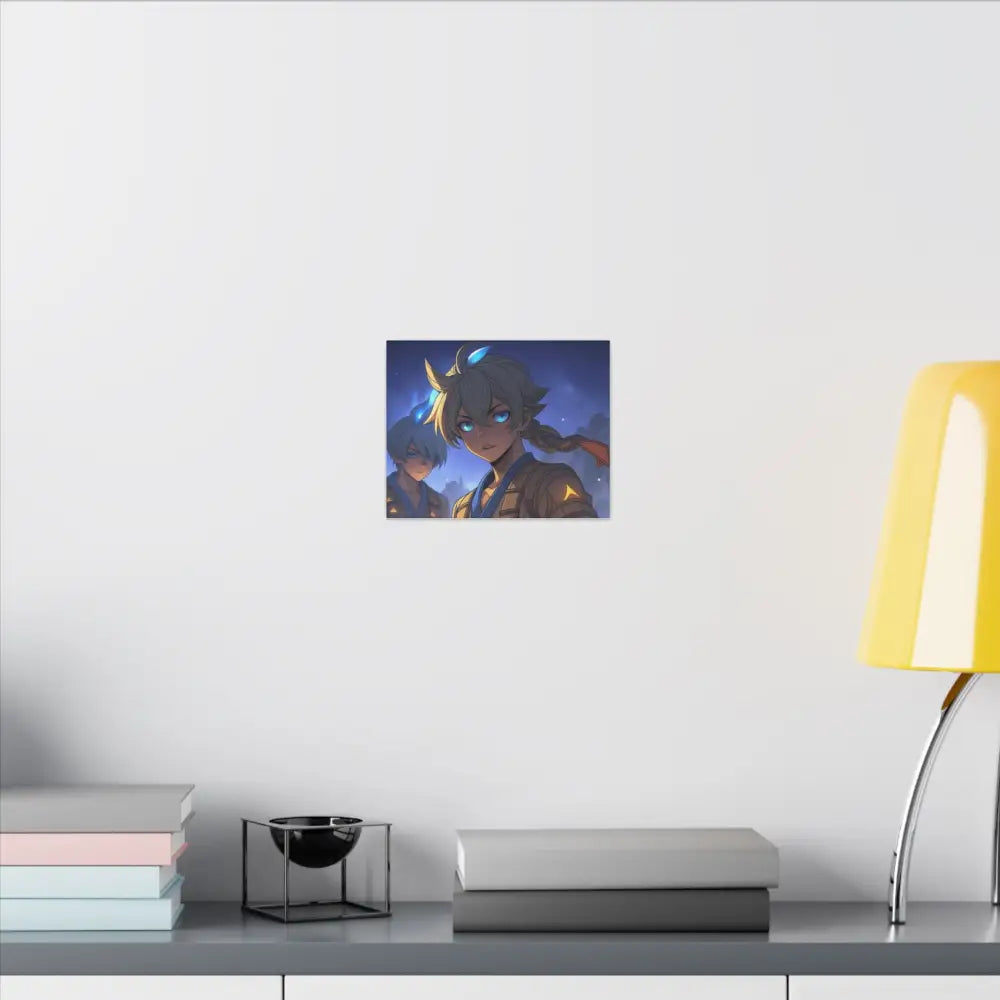 Anime Art Canvas Print - Magical Adventure Wall Decor Room Decor Gift for Fans Home Art Unique Wall Art Canvas