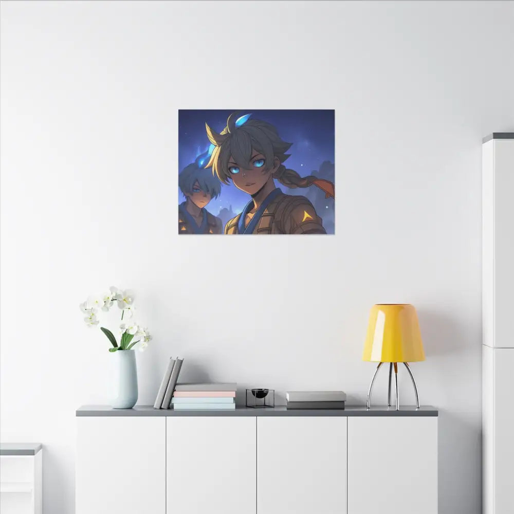 Anime Art Canvas Print - Magical Adventure Wall Decor Room Decor Gift for Fans Home Art Unique Wall Art Canvas