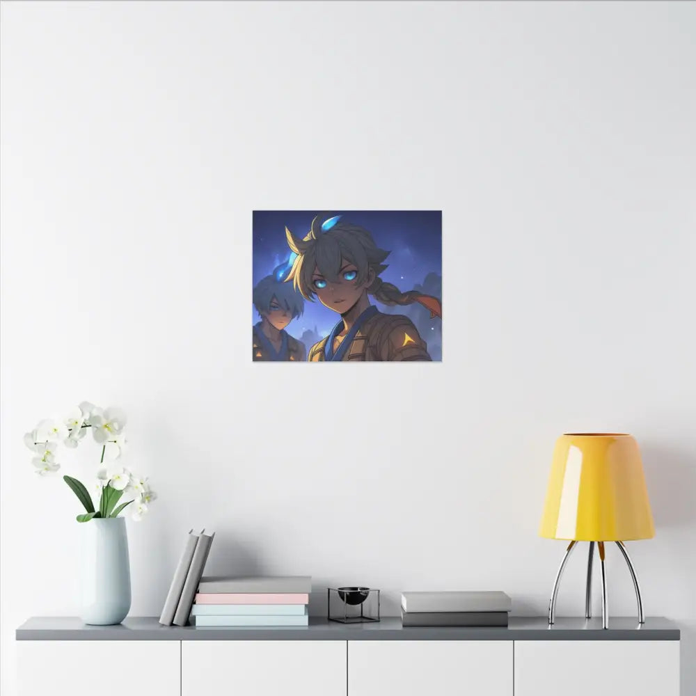 Anime Art Canvas Print - Magical Adventure Wall Decor Room Decor Gift for Fans Home Art Unique Wall Art Canvas