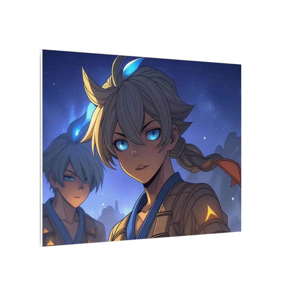 Anime Art Canvas Print - Magical Adventure Wall Decor Room Decor Gift for Fans Home Art Unique Wall Art Canvas